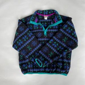LLbean fleece pullover